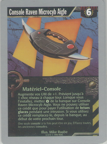 Console Raven Microcyb Aigle